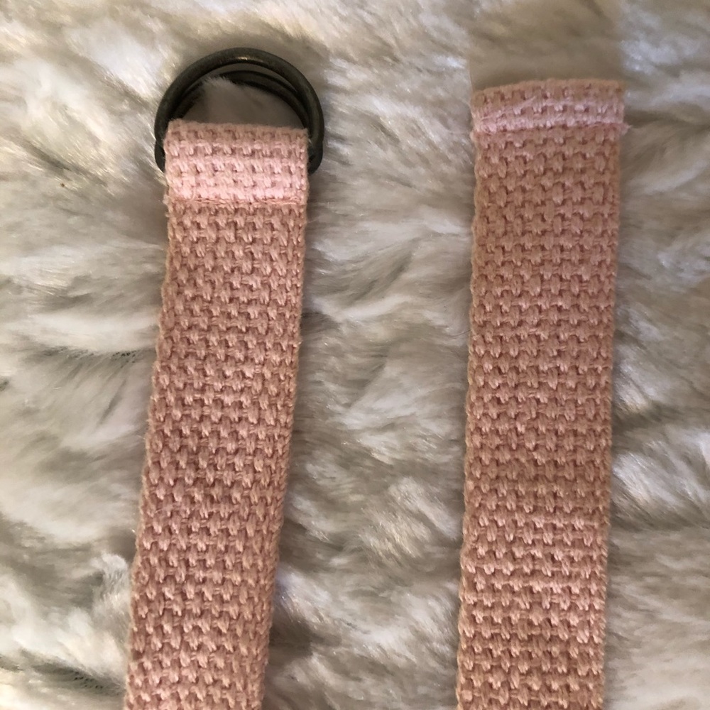 Unbranded Vintage 80s Canvas Web Belt with D Rings